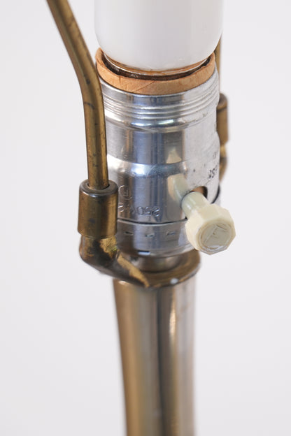 Pair Mid-Century Brass Lamps by Laurel Lamp Co.