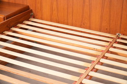 Danish Teak King Platform Bed by Komfort