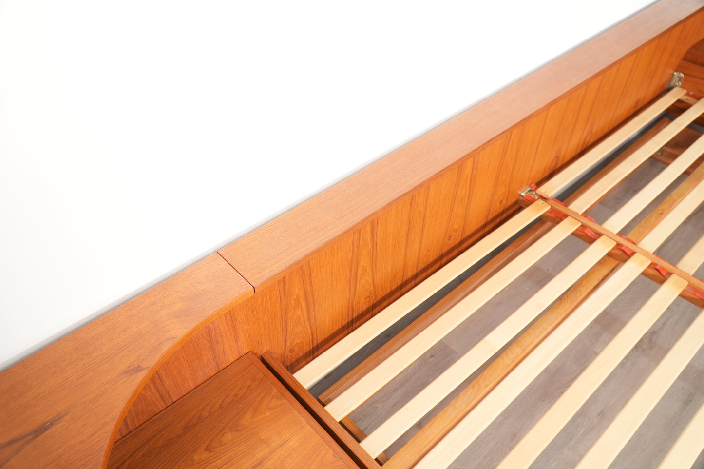 Danish Teak King Platform Bed by Komfort