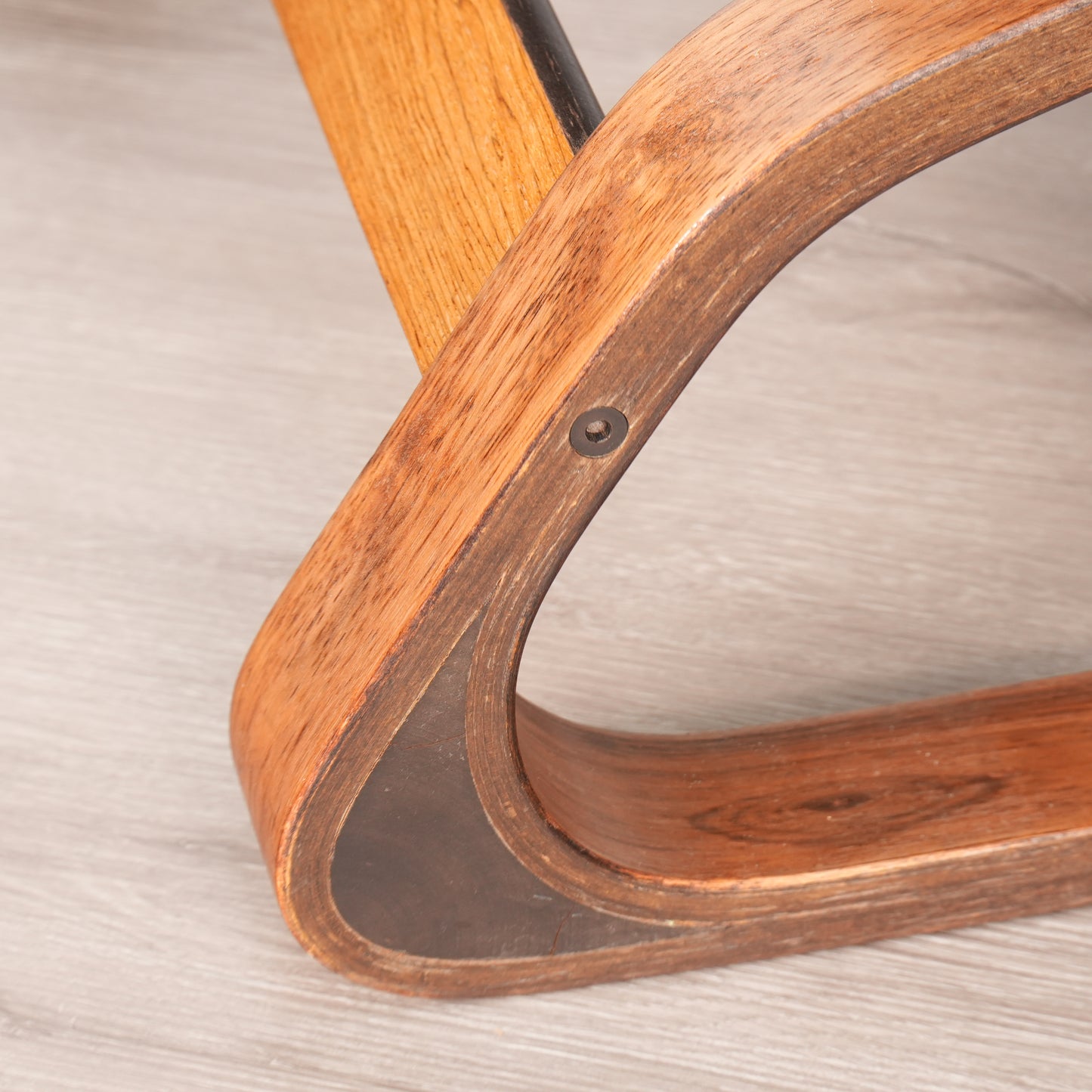 Ingmar Relling for Westnofa Black Leather Siesta Chair - Norway