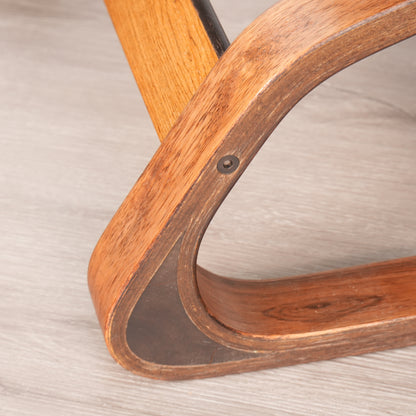Ingmar Relling for Westnofa Black Leather Siesta Chair - Norway