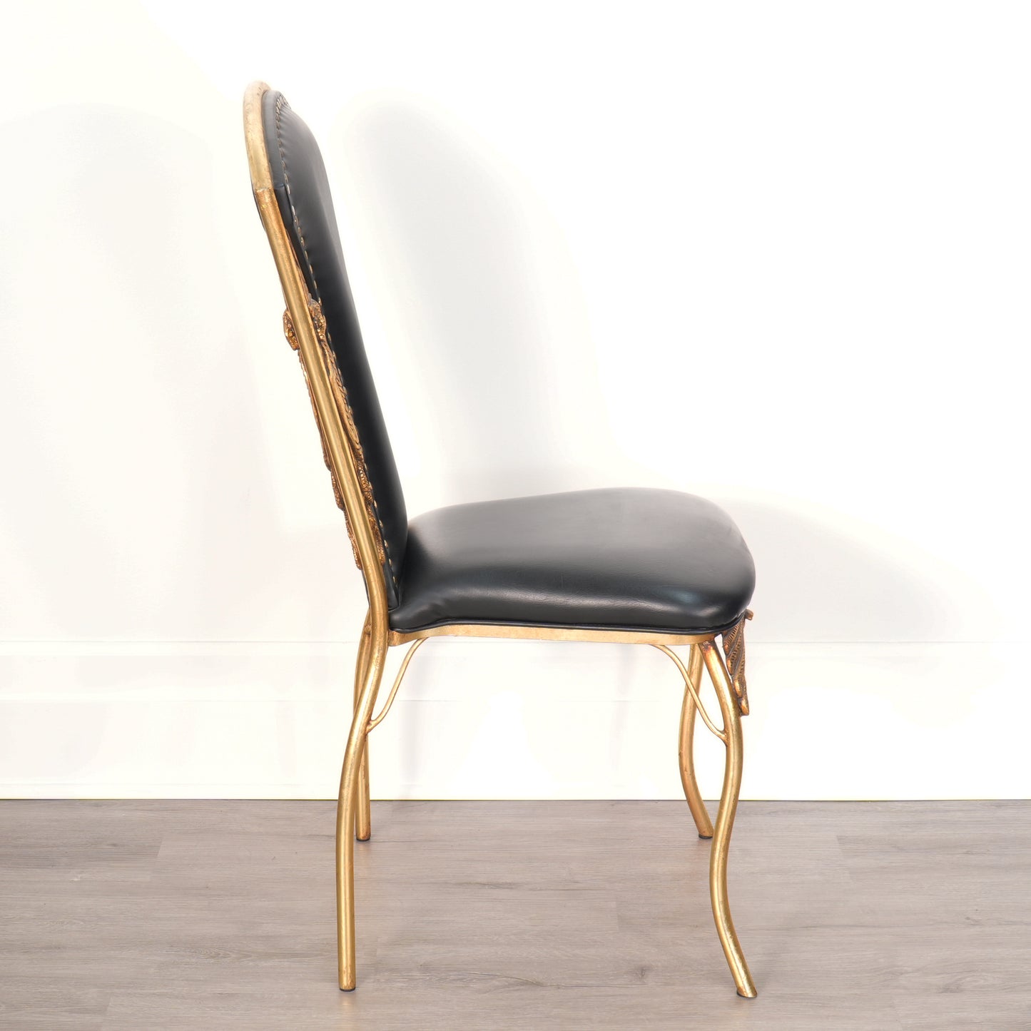 1970s French "Cleopatra" Side Chair