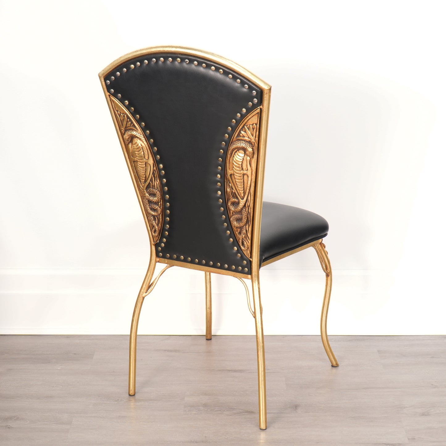 1970s French "Cleopatra" Side Chair