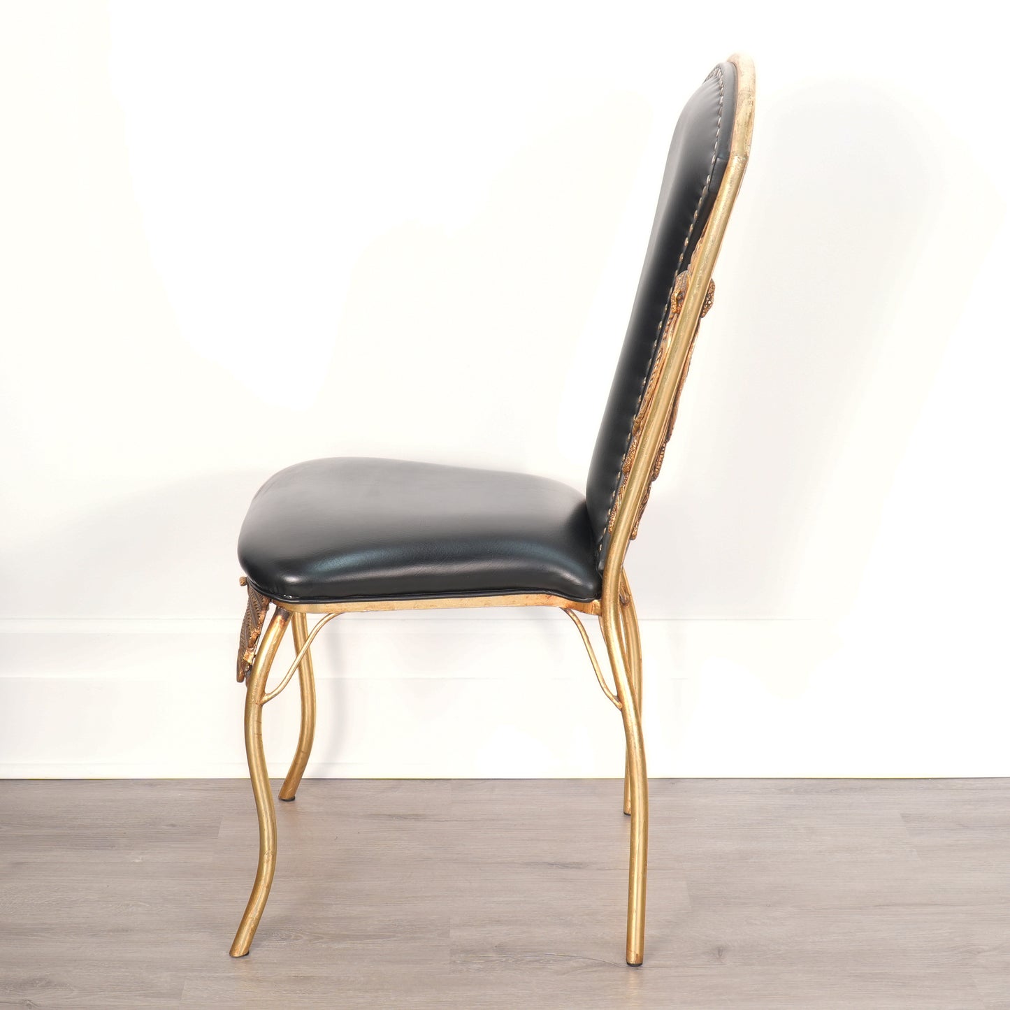 1970s French "Cleopatra" Side Chair