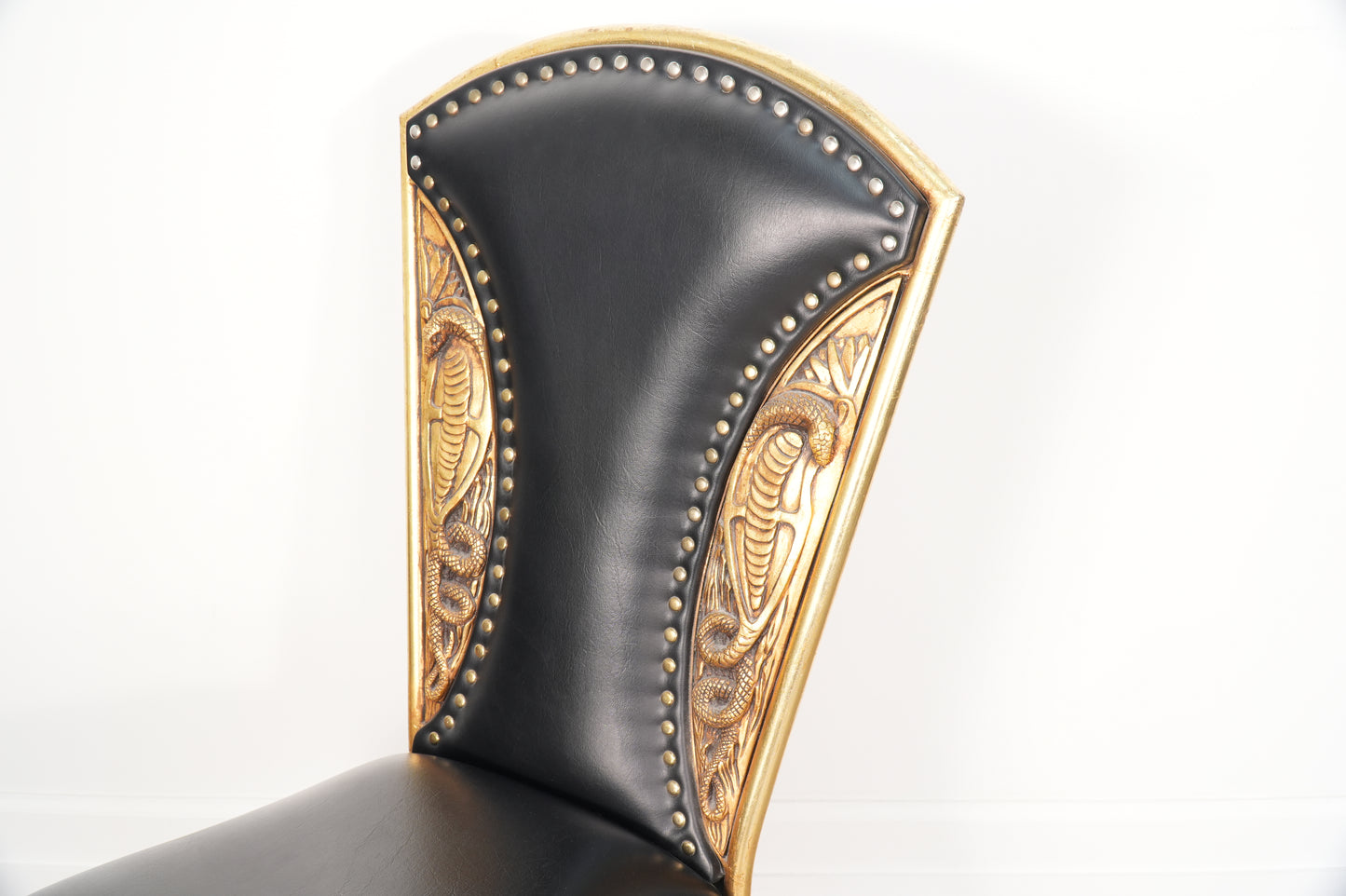1970s French "Cleopatra" Side Chair