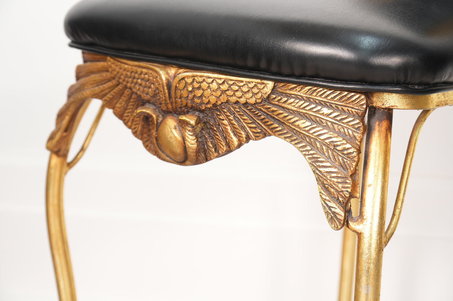 1970s French "Cleopatra" Side Chair
