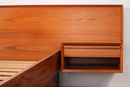 Danish Teak Queen Platform Bed