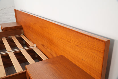 Danish Teak Queen Platform Bed