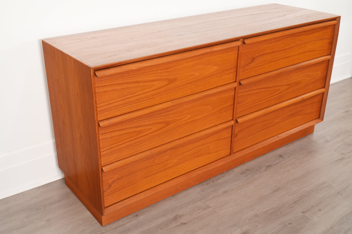 Danish Teak 6-Drawer Dresser