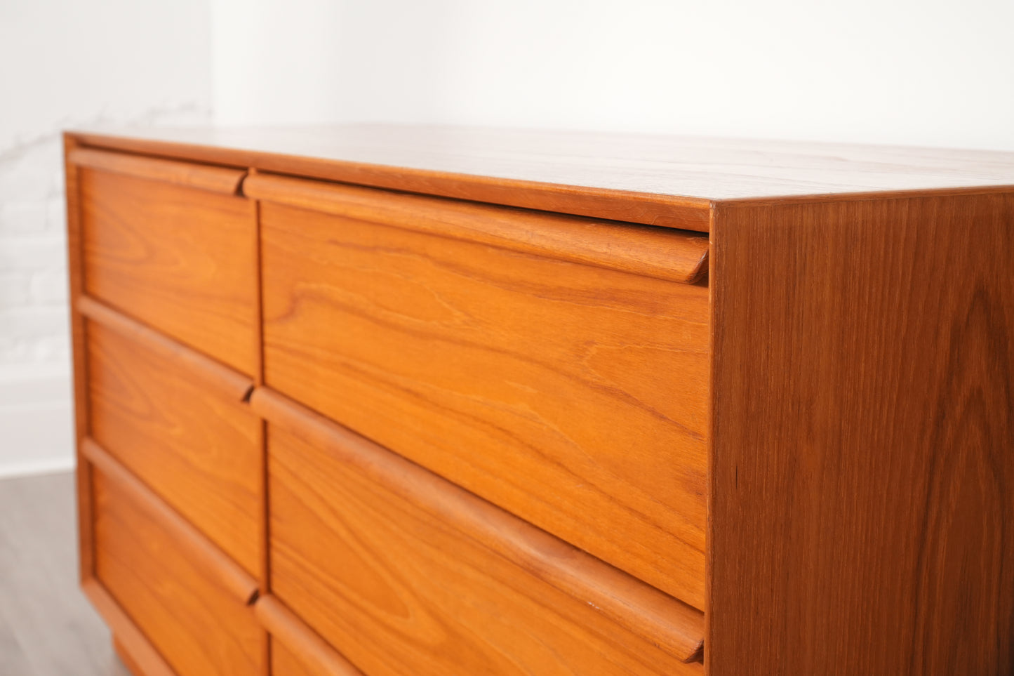 Danish Teak 6-Drawer Dresser