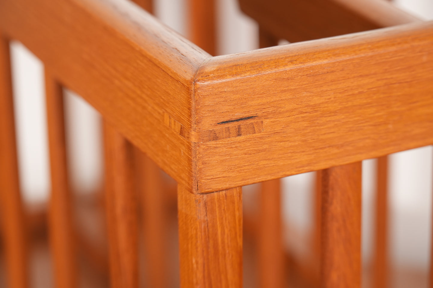 Vintage Teak Magazine Rack
