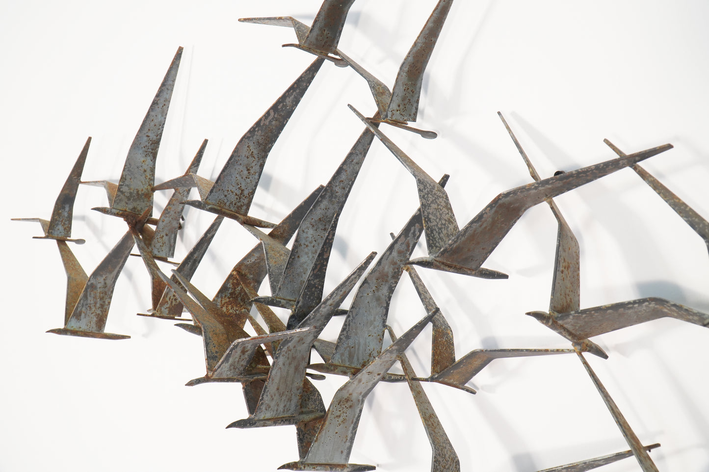 Curtis Jeré "Birds in Flight" Patinaed Wall Hanging