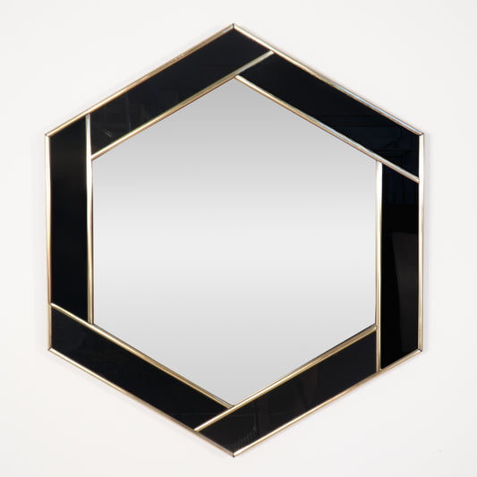 35" Hexagonal Mirror by Windsor Art & Mirror