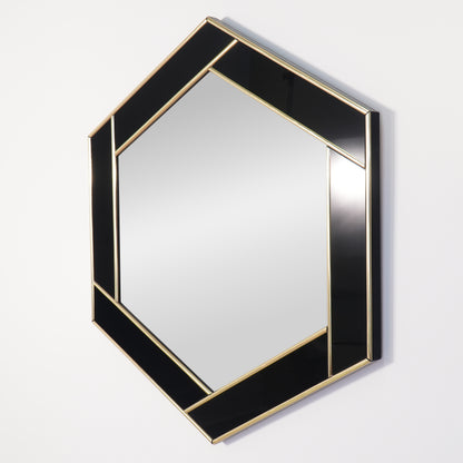 35" Hexagonal Mirror by Windsor Art & Mirror