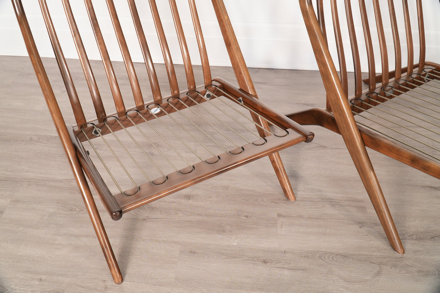 Pair Folke Ohlsson for Dux Scissor Sculptural Lounge Chairs