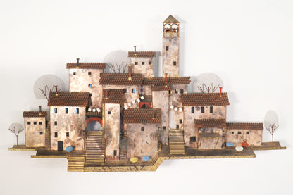 Curtis Jeré Mediterranean Village Wall Hanging