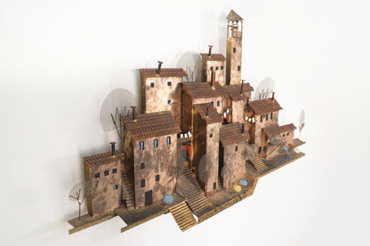 Curtis Jeré Mediterranean Village Wall Hanging