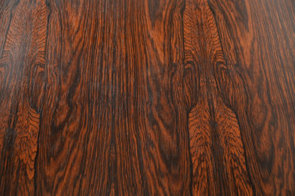 Poul Hundevad Rosewood Leather Expanding Table - Denmark
