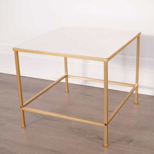 Finn Andersen for Selig Aluminum Side Table