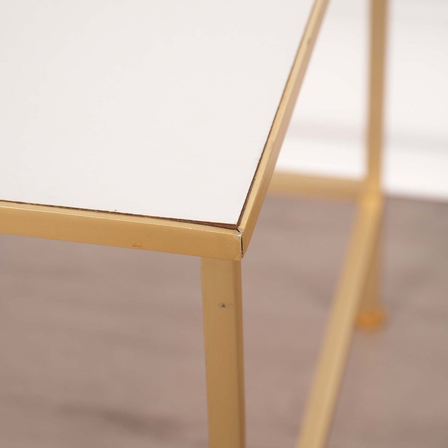 Finn Andersen for Selig Aluminum Side Table