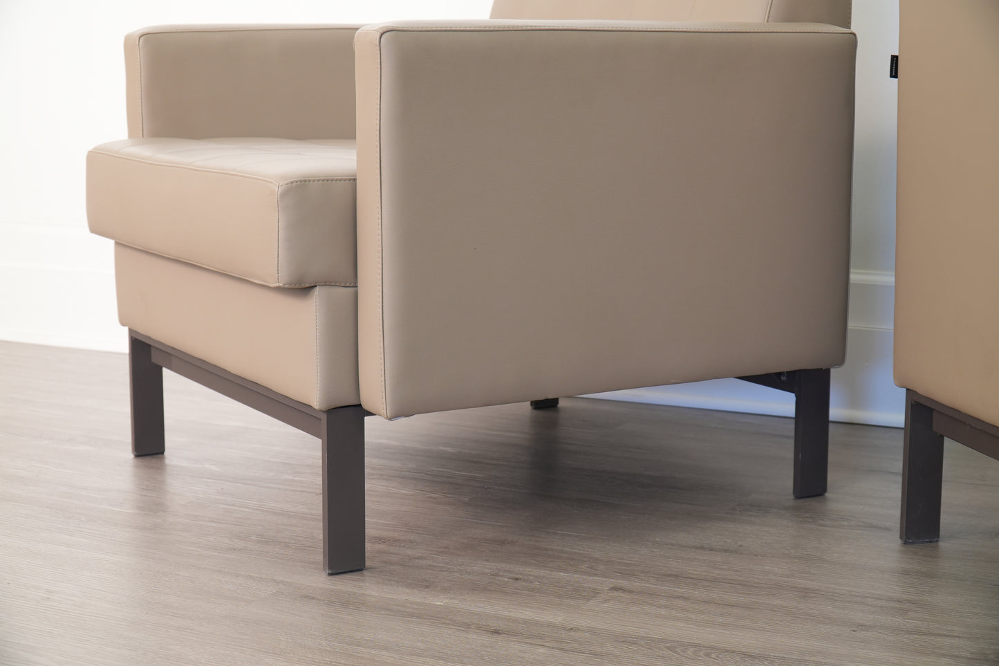 Pair Millbrae Modern Lounge Chairs by Coalesse - Steelcase