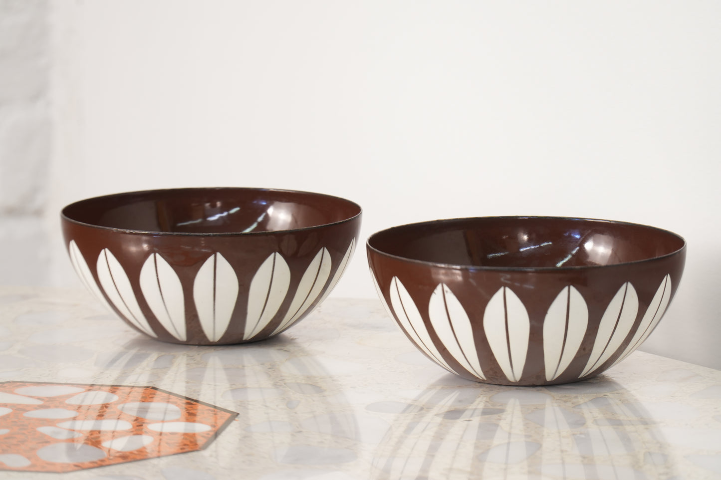 Pair Catherineholm of Norway Lotus Bowls - 5 1/2"