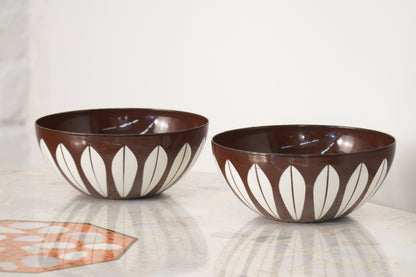 Pair Catherineholm of Norway Lotus Bowls - 5 1/2"