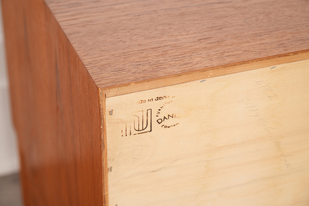 Danish Teak 4-Drawer Cabinet by Hundevad
