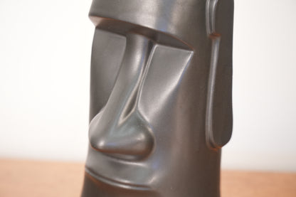 Vintage Tiki Mug Moai Easter Island Black Tiki Bar Mug The Fireside Wisconsin