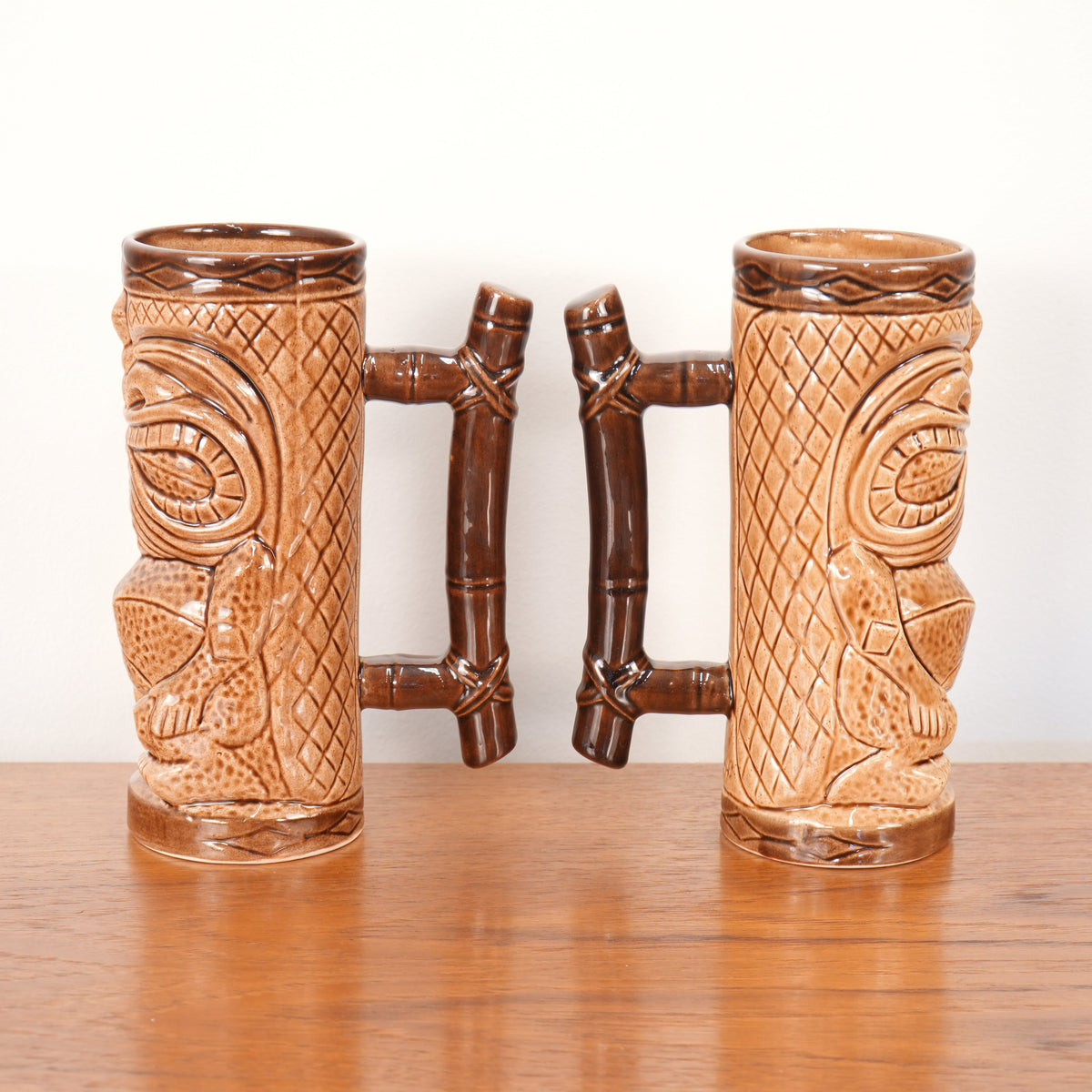 2001 Tiki Mug with Handle by Jimmy C for Tiki Farm