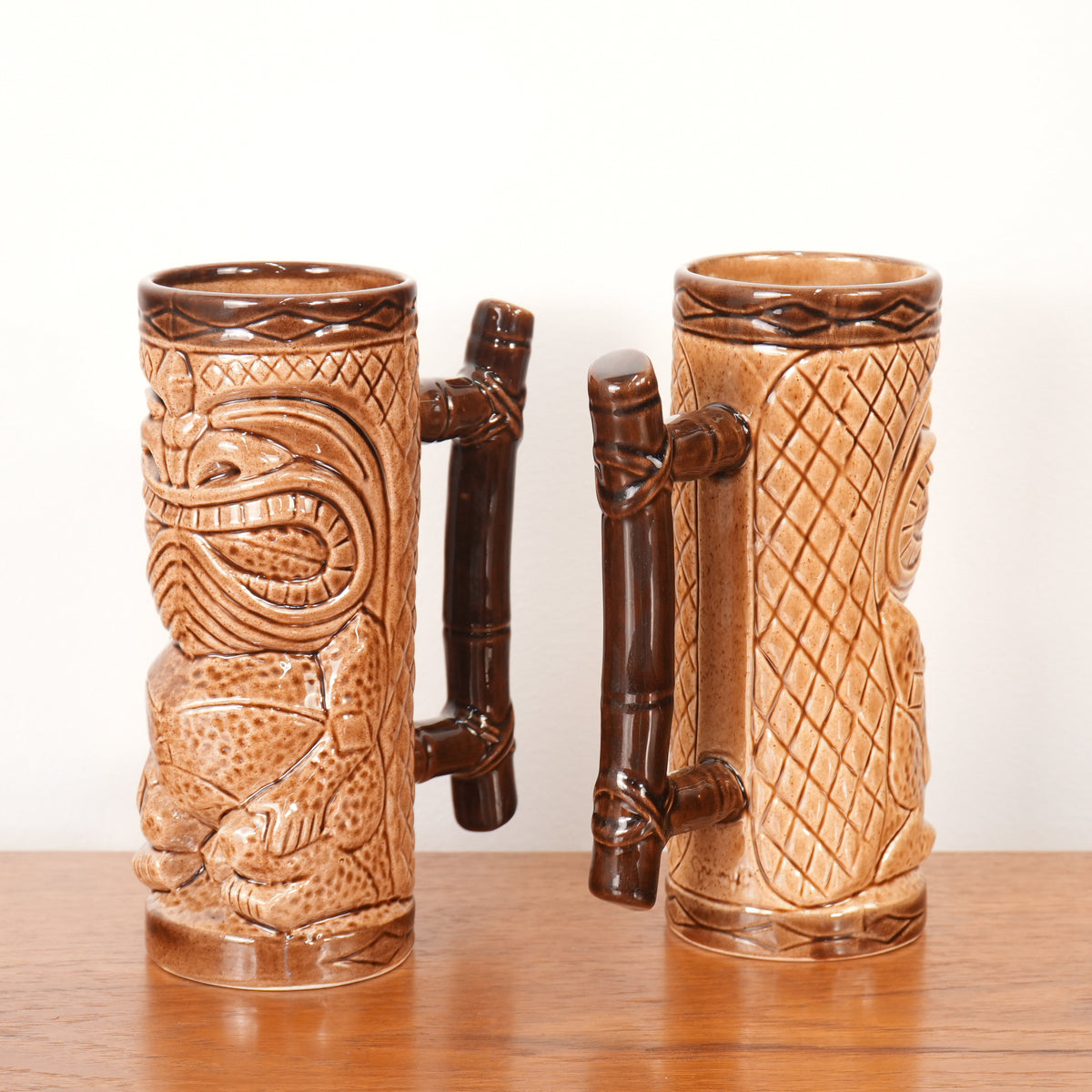 2001 Tiki Mug with Handle by Jimmy C for Tiki Farm