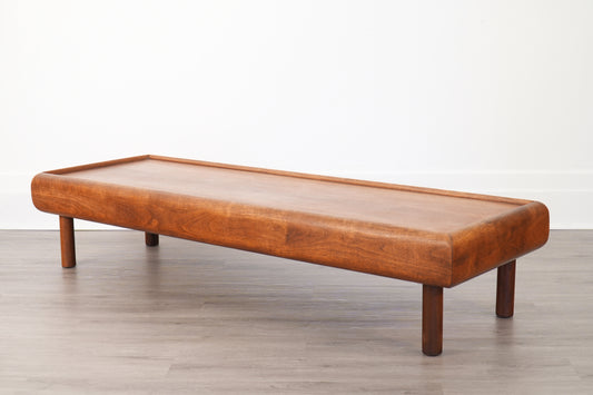 Adrian Pearsall for Craft Associates Model 2185-TW Solid Walnut Coffee Table