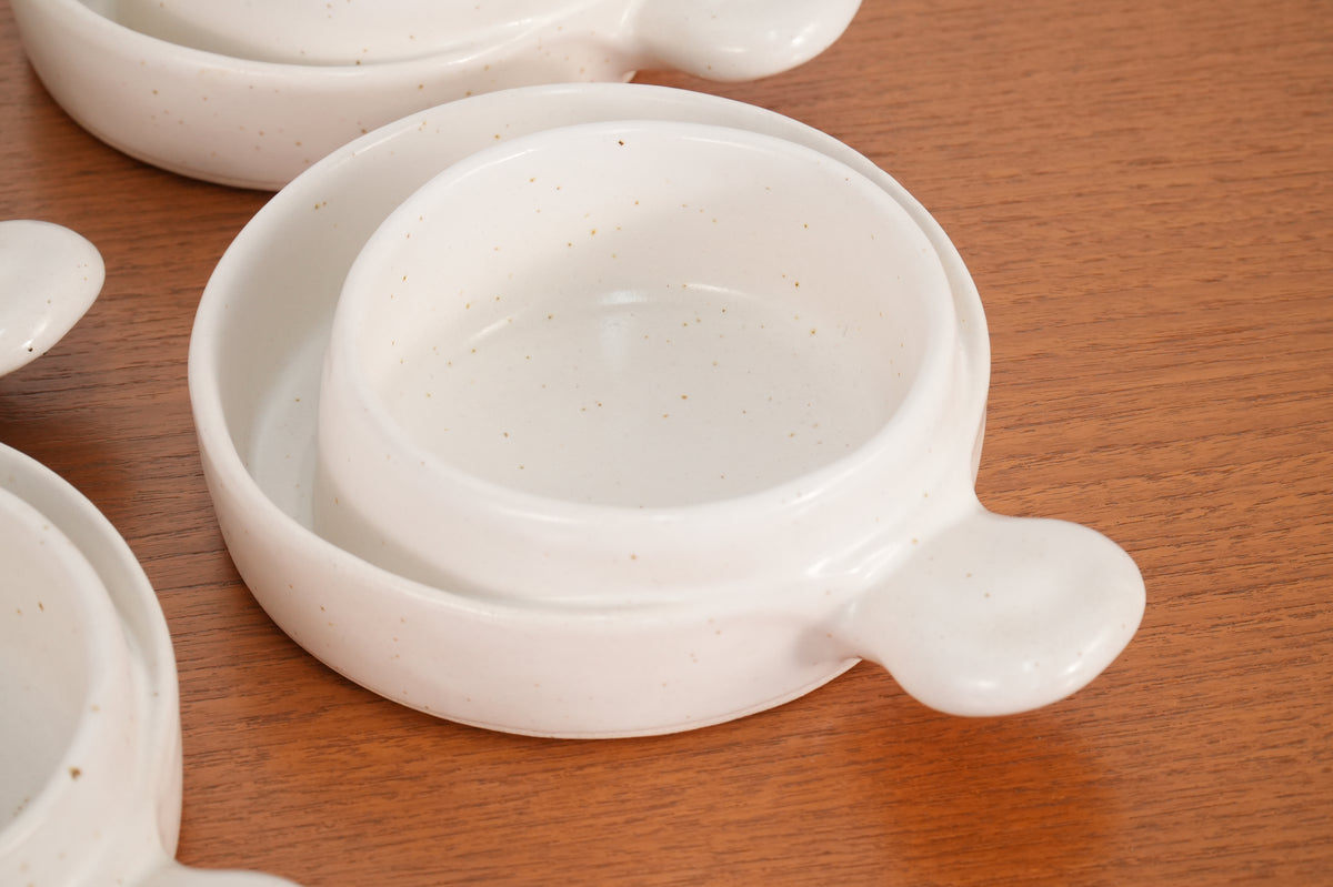 Robert Weiss Stoneware Soup & Cracker Bowls USA - Set 4 (2 Sets Available)