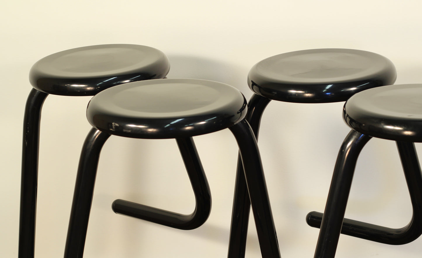 1970s Haworth "Paperclip" K700 Stools by Kinetics - Set of 4