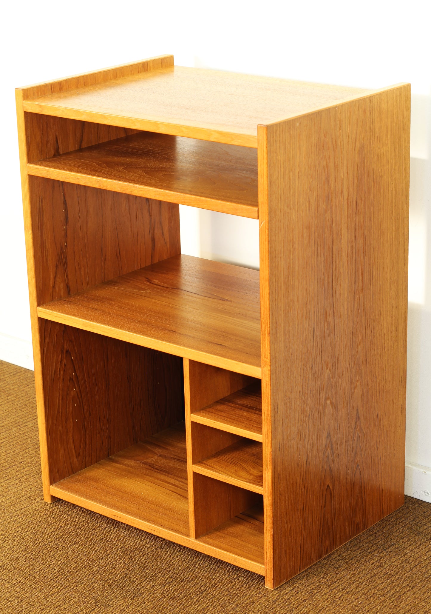 Danish Teak Record Console