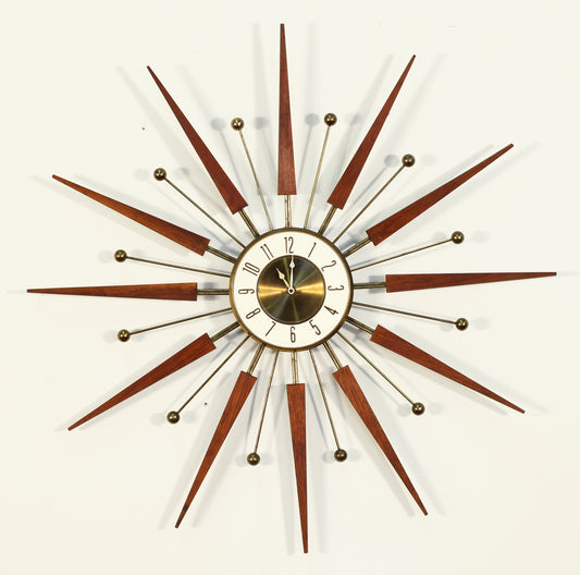 Vintage Elgin Sunburst Clock