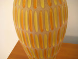 Raymor Italian Incised Pottery Lamp