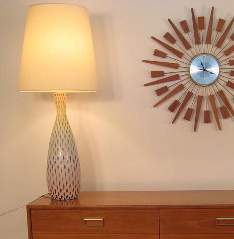 Stig Lindberg Pottery Table  Lamp