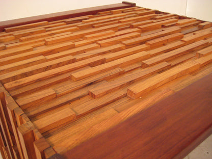 Pair Percival Lafer Brazilian Jacaranda and Rosewood End Tables