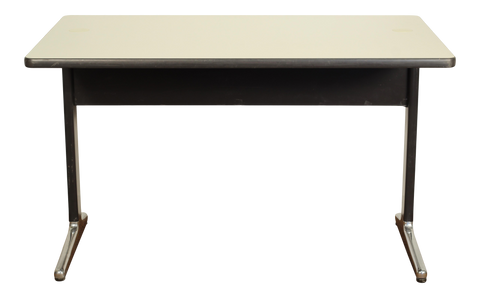 1960s Herman Miller Eames Aluminum Group Writing Desk
