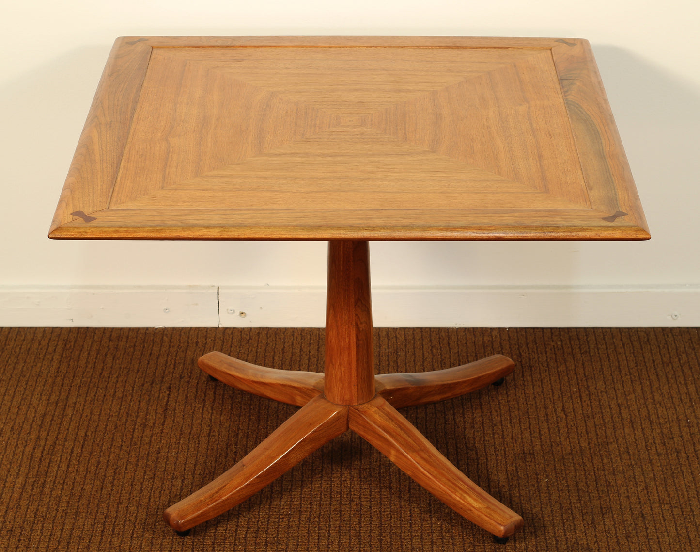 1960s Barney Flagg for Drexel Parallel Side Table