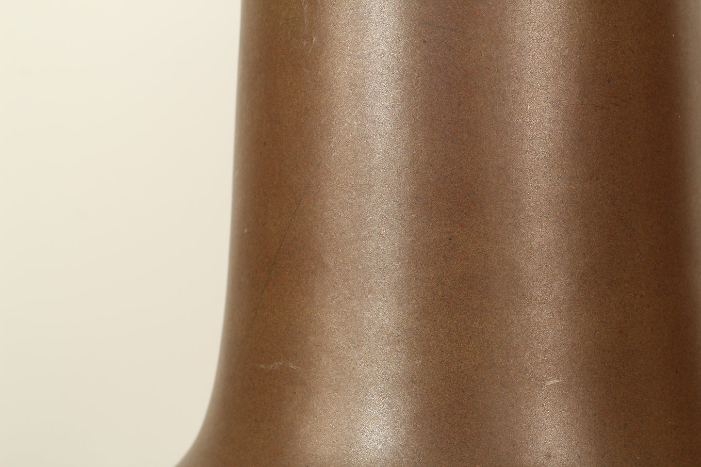 Martz Ceramic Lamps With Teak Accents - a Pair