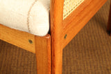 1960s Danish Teak Plexus Lounge Chairs by Illum Wikkelsø for CFC Silkeborg - a Pair