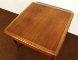 Lane Perception Mid-Century Modern Walnut Side Table