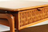 Lane Perception Mid-Century Modern Walnut Side Table