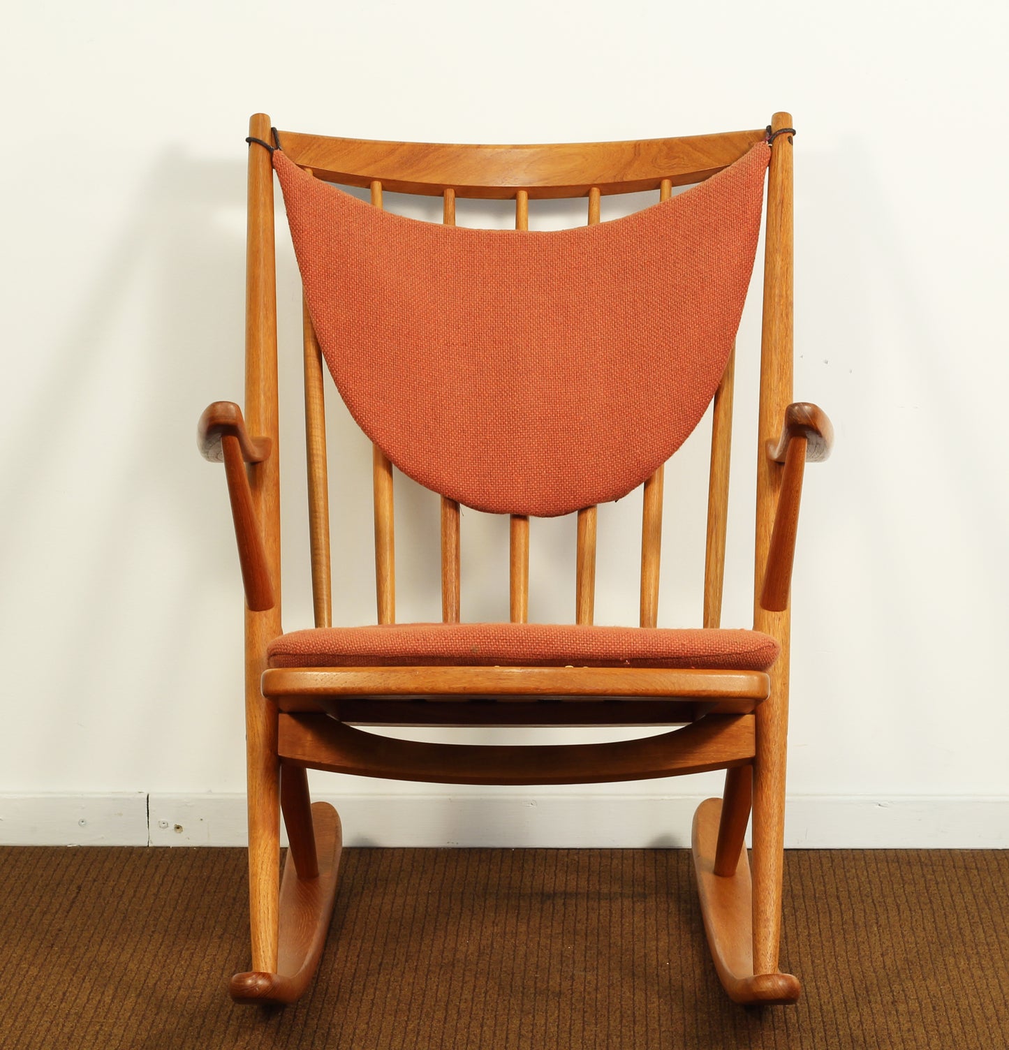 1960s Vintage Frank Reenskaug for Bramin Danish Teak Rocking Chair