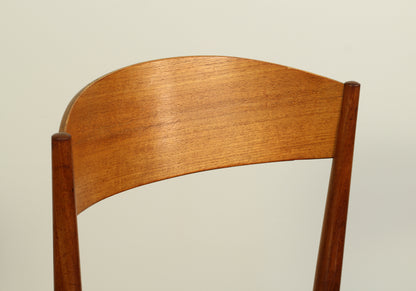1960s Vintage Jydsk Møbelindustri Danish Teak Dining Chairs - Set of 4