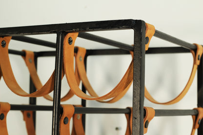 1960s Arthur Umanoff 48-Bottle Wine Rack