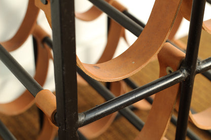 1960s Arthur Umanoff 48-Bottle Wine Rack