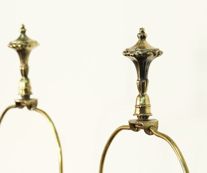 Brass Pineapple Lamps by Westwood Industries - a Pair